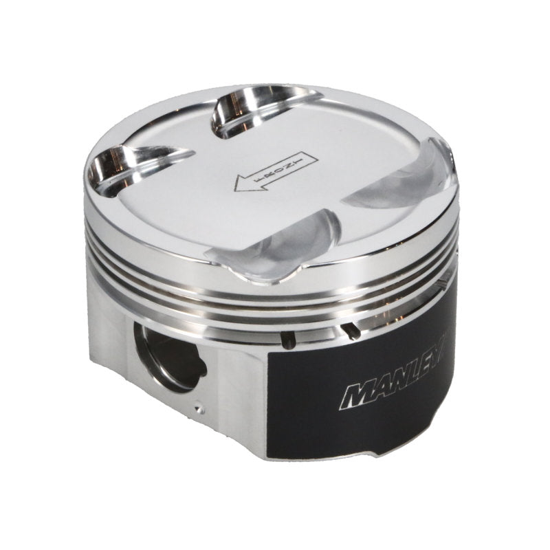 Manley Performance 609015C-6 Manley Toyota Supra Turbo (2JZGTE) 87mm +1.0mm Oversized Bore 9:1 Dish Piston Set with Ring