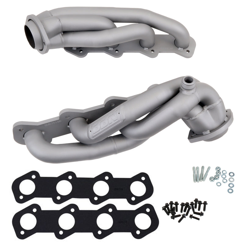 BBK 3518 99-03 Ford F Series Truck 5.4 Shorty Tuned Length Exhaust Headers - 1-5/8 Titanium Ceramic
