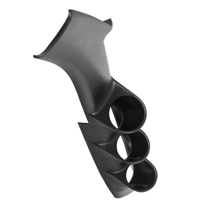 AutoMeter 22805 Autometer 89-94 Nissan 240SX Black Triple 52mm Pillar Pod