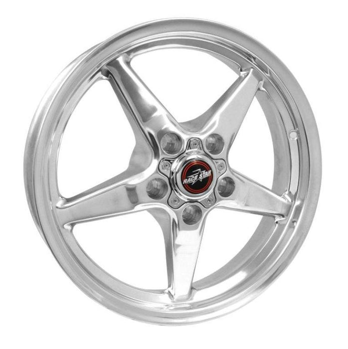 Race Star 92-745242DP 92 Drag Star 17x4.50 5x4.75bc 1.75bs Direct Drill Polished Wheel
