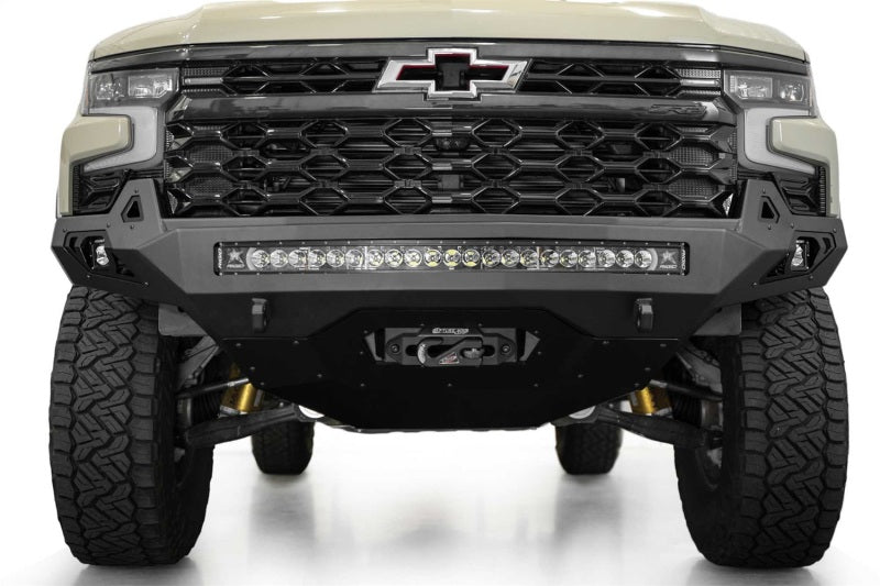 Addictive Desert Designs F120083030103 2022+ Chevy Silverado 1500 ZR2 Stealth Fighter Front Bumper