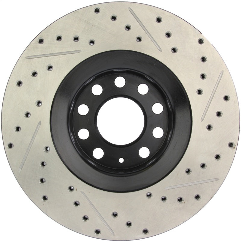 Stoptech 127.33096R StopTech 05-06 Audi A4 Quattro/ 02-04 A6 Quattro / 99-02 S4 Front Right Slotted & Drilled Rotor