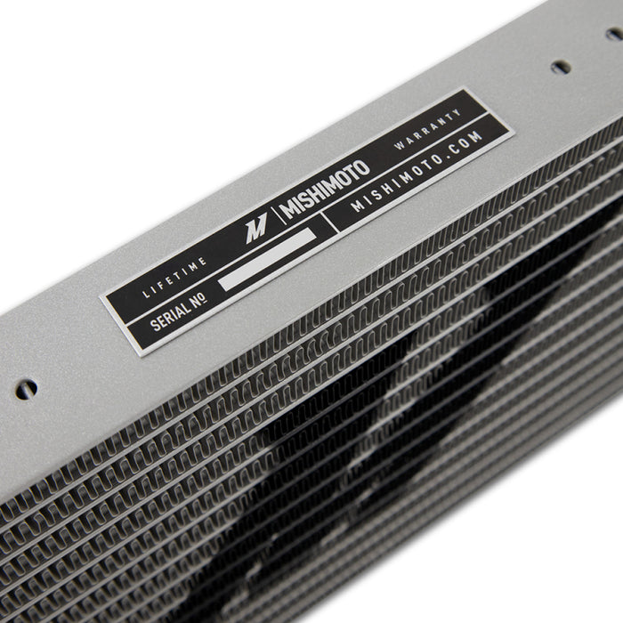 Mishimoto MMTC-DMAX-17SL 17-19 GM 6.6L Duramax (L5P) Transmission Cooler - Silver