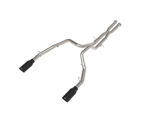 aFe 49-32087-B 2025 Dodge RAM 1500 Vulcan Series 304 Stainless Steel Cat-Back Exhaust System w/ Black Tip