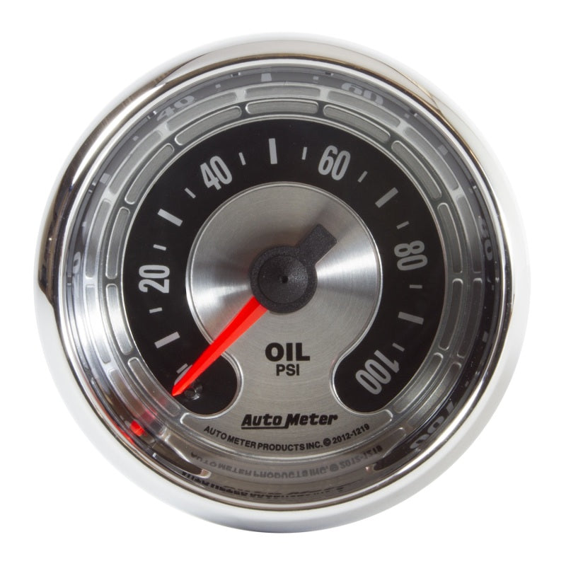 Autometer ATM1219 2-1/16 A/M Oil Pressure Gauge 0-100psi