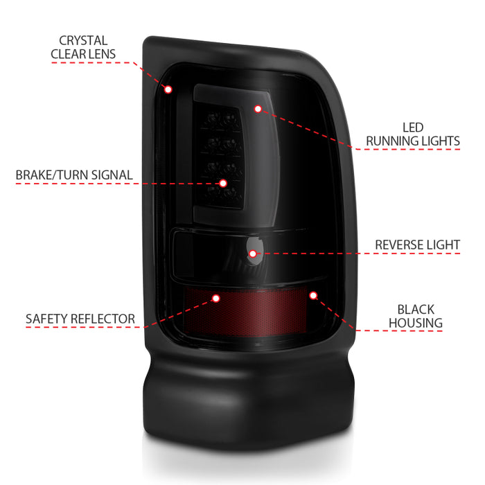 ANZO 311340 ANZ LED Taillights