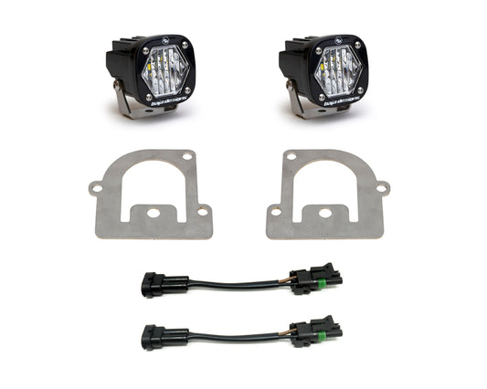 Baja Designs 447682 21+ Ford Bronco Sport S1 WC LED Fog Pocket Light Kit - Clear