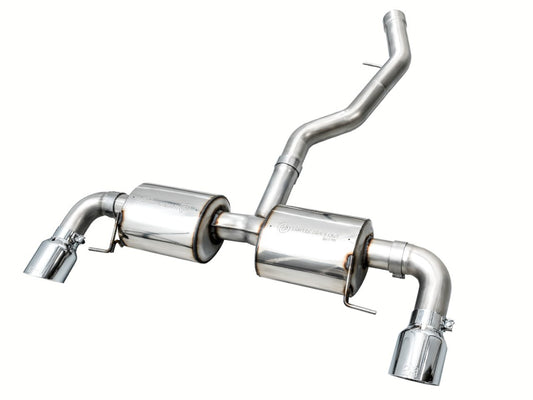 AWE Tuning 3015-32429 AWE 19-23 BMW 330i / 21-23 BMW 430i Base G2X Touring Axle Back Exhaust - Chrome Silver