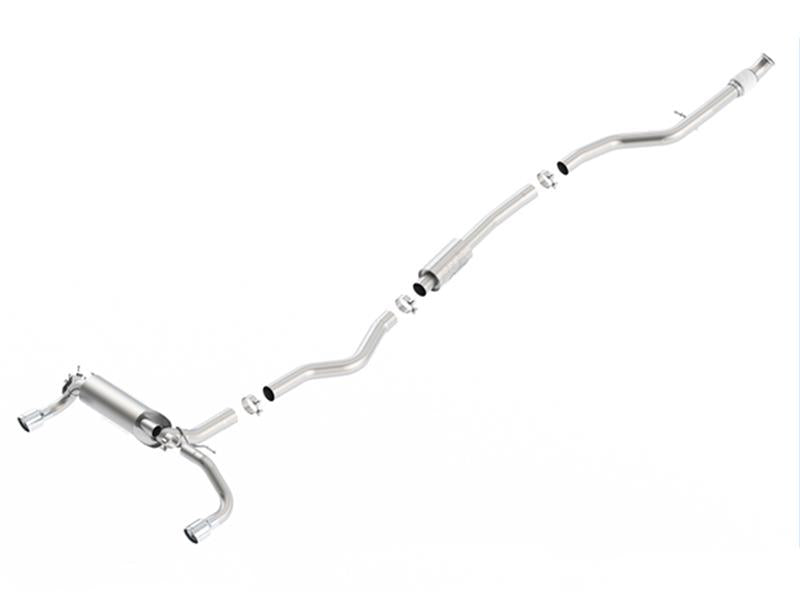 Borla 140580 13-16 BMW 335i / 435i Atak Cat back SS 3.0in, 2.25in 3.5in Tip Single Rolled