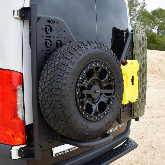Westin 59-732295 19-24 Mercedes-Benz Sprinter Accessory Carrier For XTS - Rear Driver Side - Textured Black