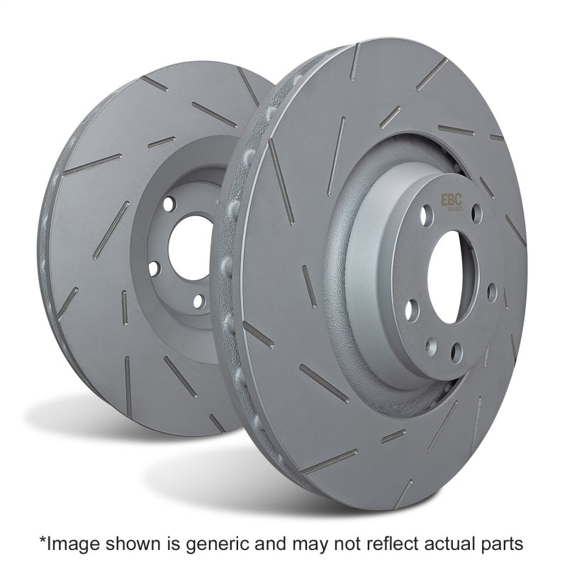 EBC USR7179 11 Ford F150 3.5 Twin Turbo (2WD) 6 Lug USR Slotted Rear Rotors