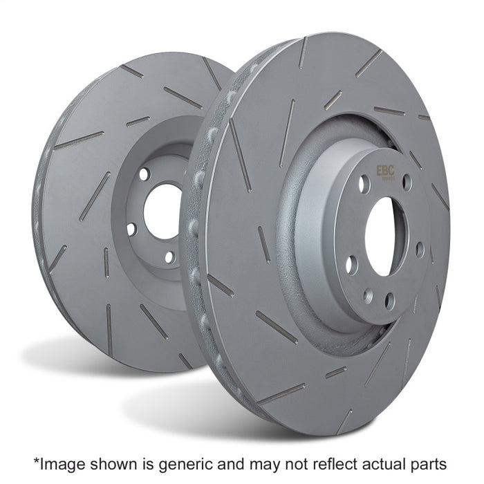 EBC USR2163 17-22 Honda Civic Type-R (FK-8) USR Slotted Rear Rotors