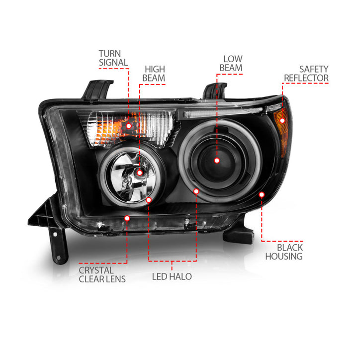 ANZO 111174 ANZ LED/Projector Headlights