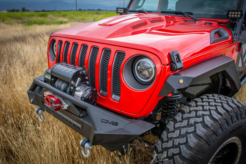 DV8 Offroad BCABJL-01 18+ Jeep JL/Gladiator TJ / 7in Headlights Adapter Kit