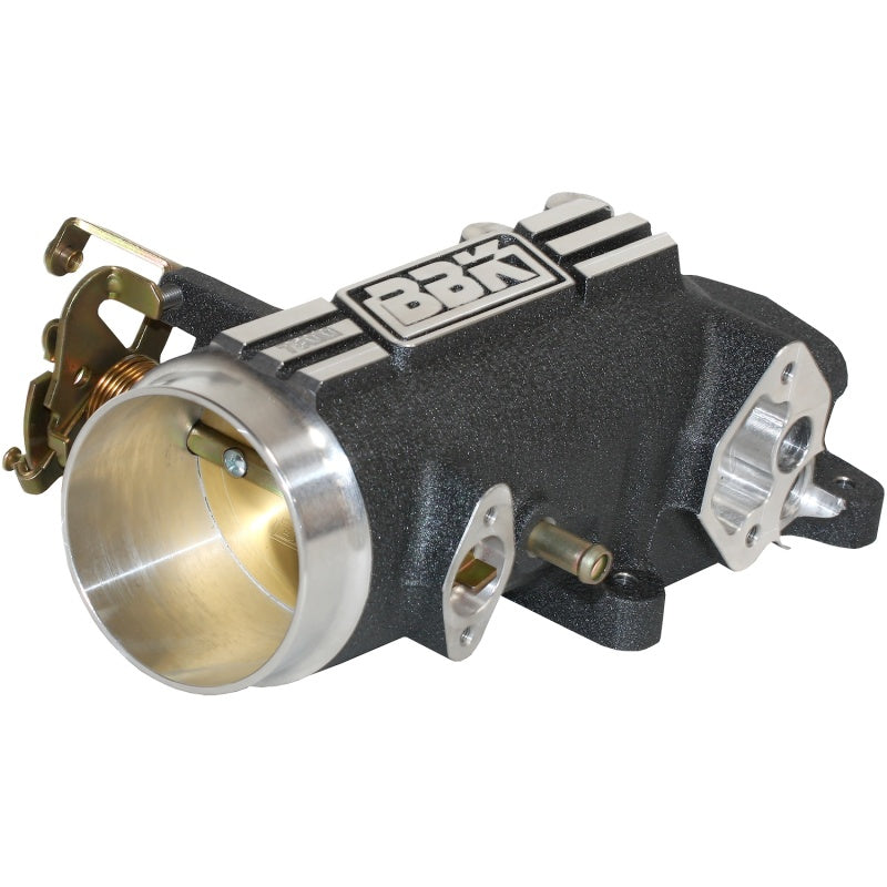 BBK 17801 96-04 Mustang 4.6 GT 73mm Throttle Intake Power Plus Series - Charcoal