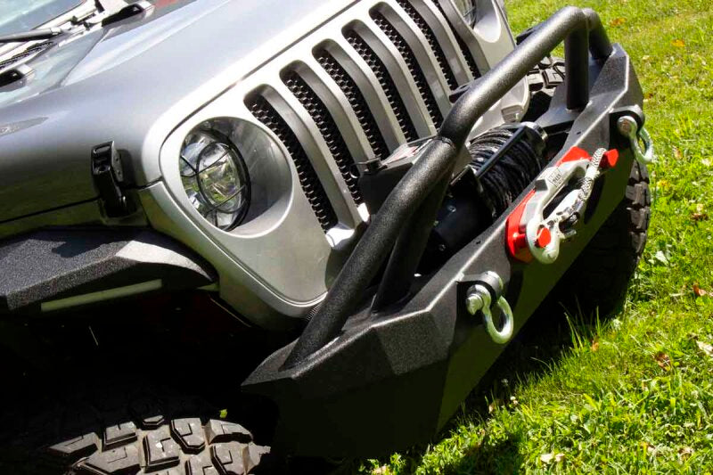 Fishbone Offroad FB22088 2018+ Jeep Wrangler JL Mid-Width Winch Front Bumper