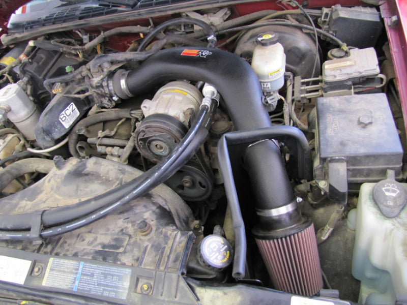 K&N Engineering 57-3025-1 K&N 98-03 Chevy S-10 L4-2.2L Performance Intake Kit