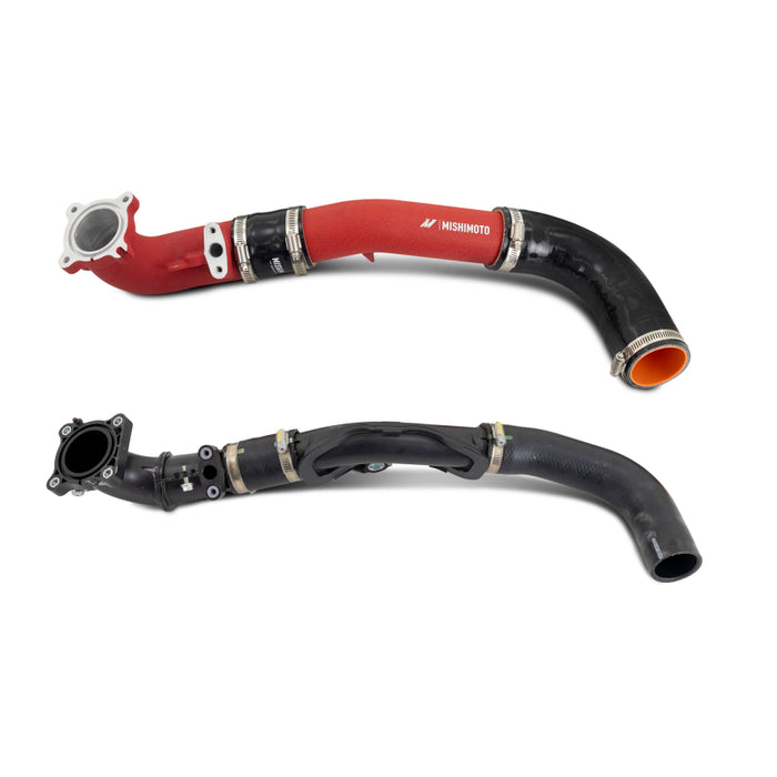 Mishimoto MMICP-GRC-23RD 2023+ Toyota GR Corolla Intercooler Pipe Kit - Wrinkle Red