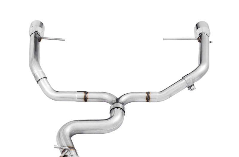 AWE Tuning 3020-32044 VW MK7 Golf Alltrack/Sportwagen 4Motion Track Edition Exhaust - Polished Silver Tips