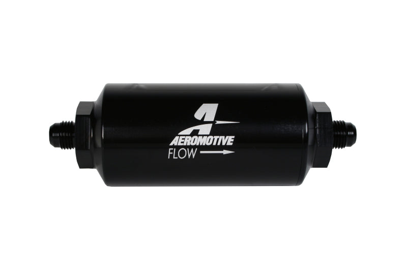 Aeromotive 12349 In-Line Filter - (AN-06 Male) 100 Micron Stainless Steel Element