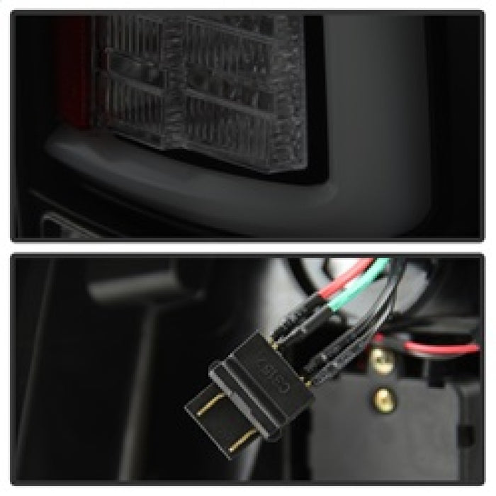 SPYDER 5084033 Spyder 09-16 Dodge RAM 1500 Light Bar LED Tail Lights - Black Smoke ALT-YD-DRAM09V2-LED-BSM