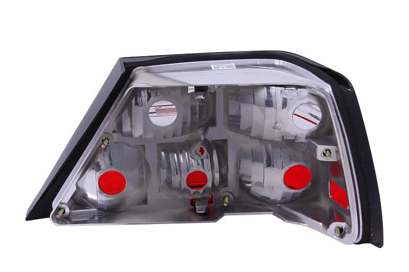 ANZO 221159 1986-1995 Mercedes Benz E CLASS W124 Taillights Red/Clear