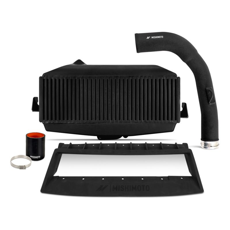 Mishimoto MMTMIC-WRX-22KBKBK 22+ WRX TMIC Kit Black Core Black Pipes