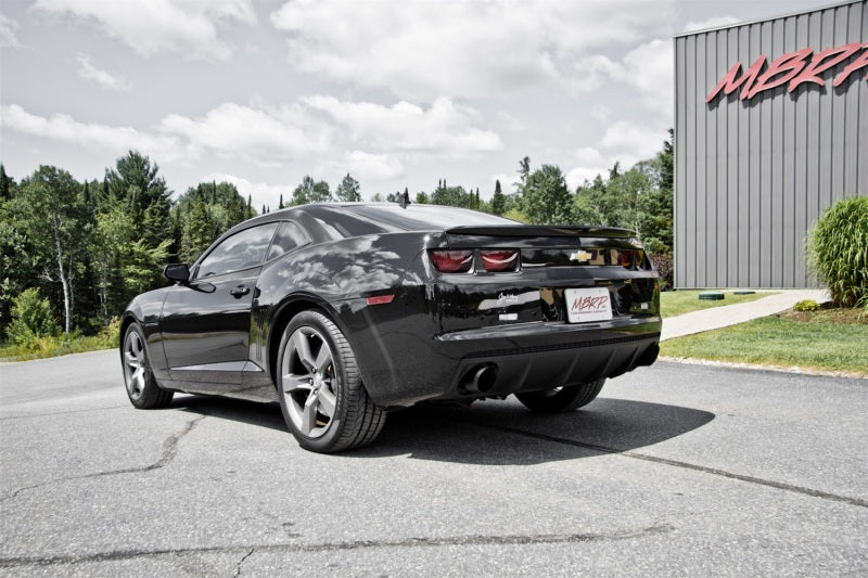 MBRP S7019BLK 2010-2015 Chevrolet Camaro V8 6.2L 3in Black Coated Axle Back Muffler Delete