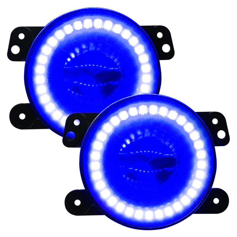 ORACLE Lighting 5846-334 Oracle Jeep Wrangler JK/JL/JT High Performance W LED Fog Lights - w/o Controller