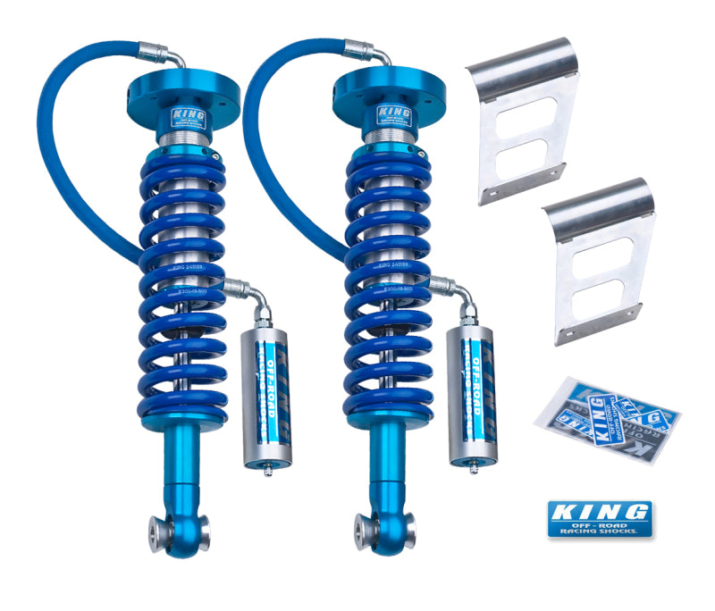 King Shocks 25001-213 09-13 Ford F150 2WD/4WD Front 2.5 Dia Remote Reservoir Coilover (Pair)