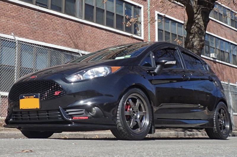 Rally Armor MF29-UR-BLK/RD 13-19 Ford Fiesta ST Black UR Mud Flap w/Red Logo