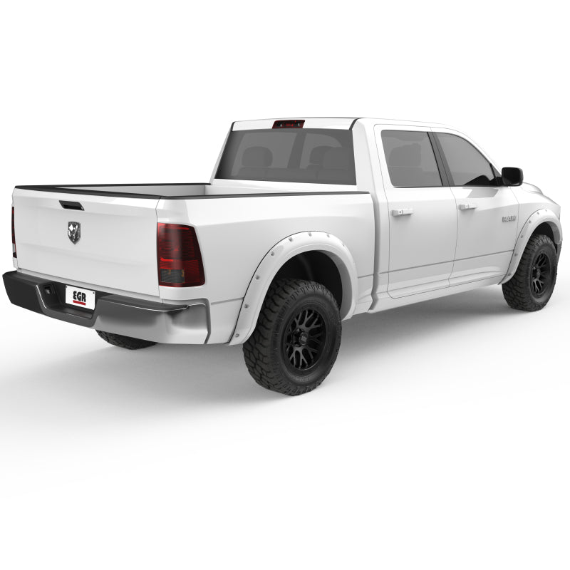 EGR 09+ Dodge Ram LD Bolt-On Look Color Match Fender Flares - Set - Bright White