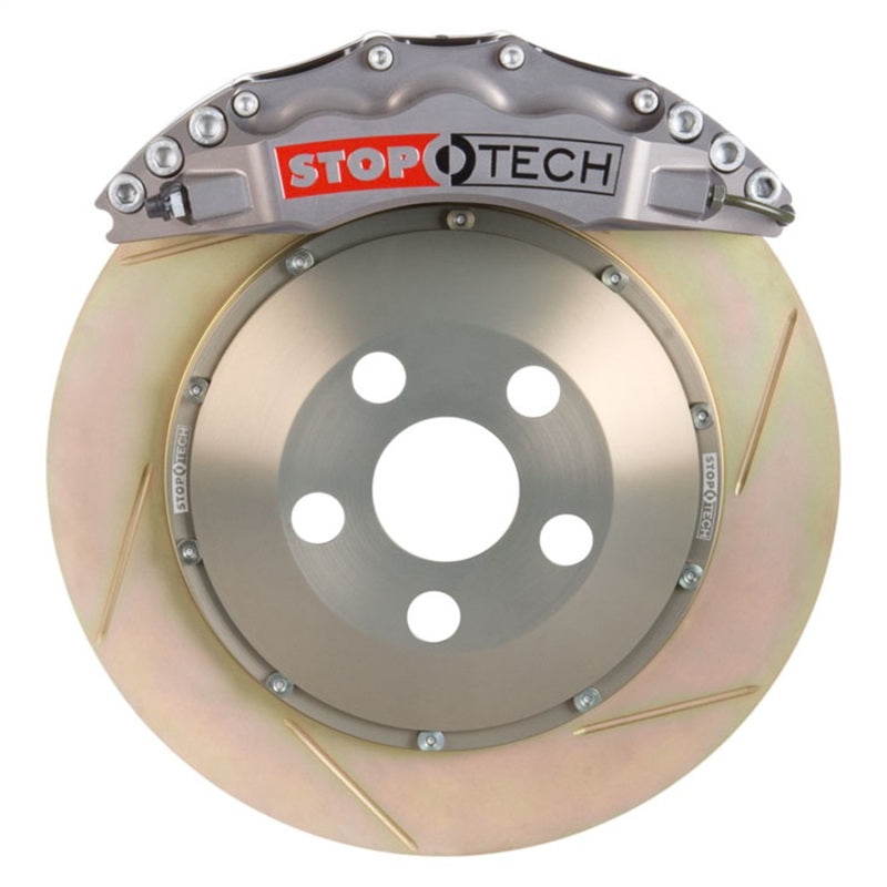 Stoptech 83.165.6700.R3 StopTech BBK 08-13 BMW 135i Front 355x32 Trophy Calipers Slotted/Drilled Rotors Pads and SS Lines