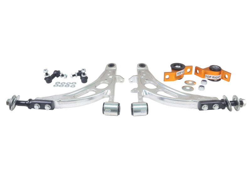 Whiteline KTA289 93-07 Subarau Impreza Front Lower Street Performance Alloy Control Arm Kit