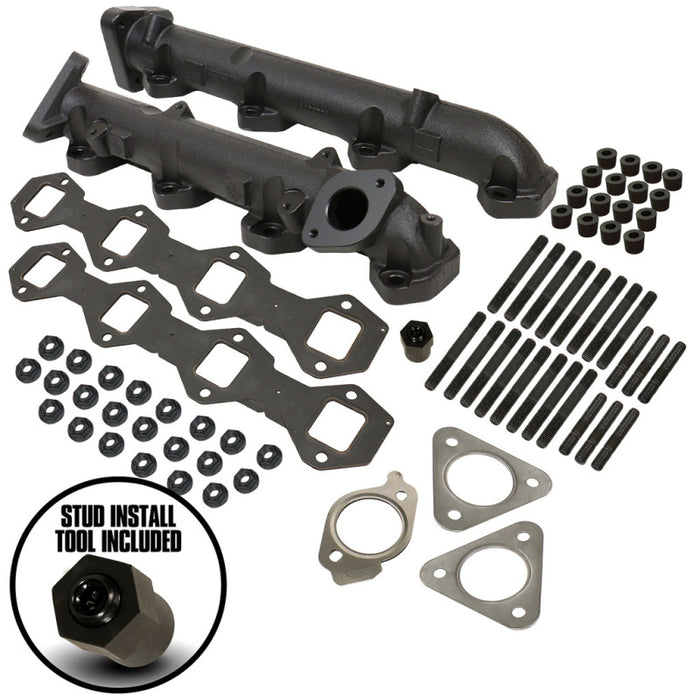 BD Diesel 1043007 Exhaust Manifold Kit - Ford 2011-2014 F250/F350/F450/F550 6.7L PowerStroke