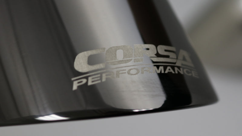 CORSA Performance TK007BLK Corsa 2011-2024 Single Universal 2.5in Inlet / 4.5in Outlet Black PVD Pro-Series Tip Kit