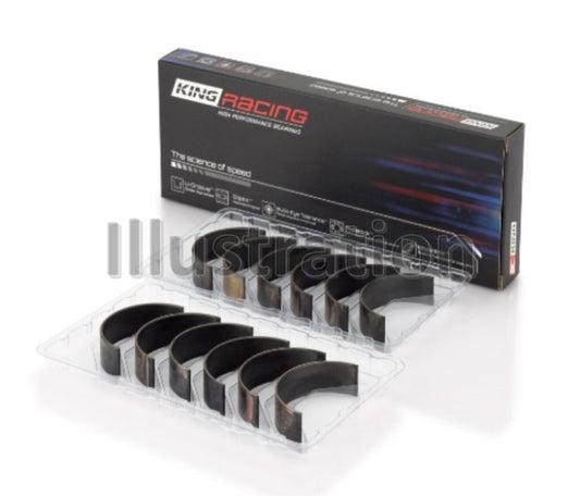 King Engine Bearings CR6870XPNSTDX 09-15 Nissan GT-R VR38DETT (Size STDX) Tri-Metal Performance Rod Bearing Set