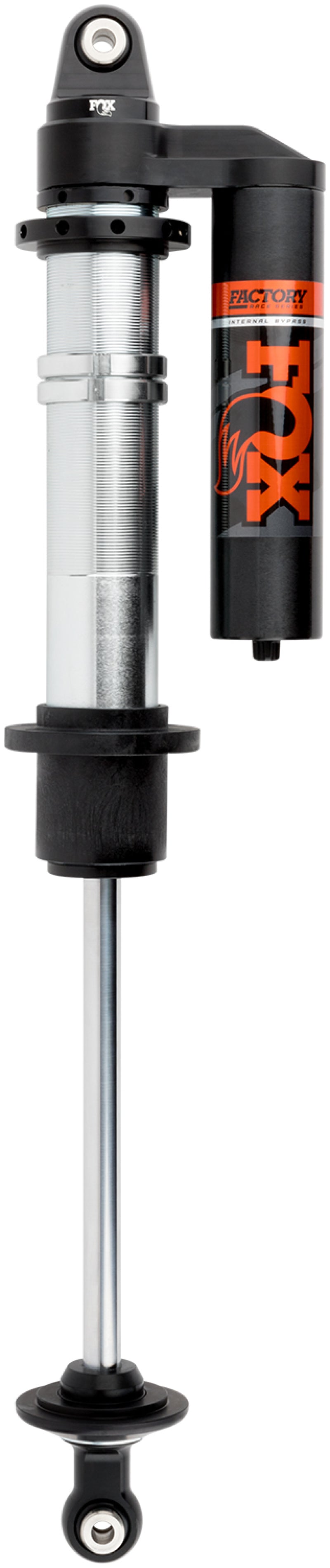 FOX 980-02-164 Fox 2.5 Factory Series 12in. Piggyback Reservoir Coilover Shock 7/8in. Shaft (50/70) - Black