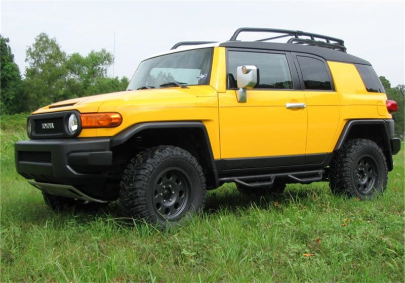 N-Fab T0654FJ Nerf Step 06-17 Toyota FJ Cruiser SUV 4 Door - Tex. Black - W2W - 2in