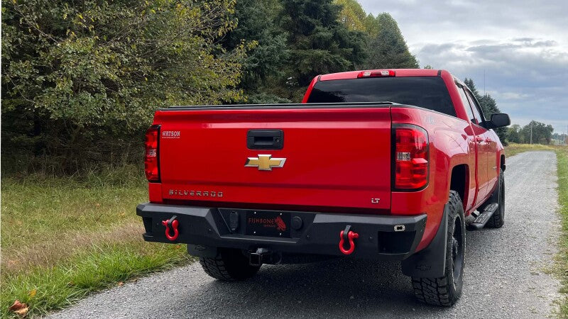 Fishbone Offroad FB22451 14-18 Chevy Silverado 1500 Rockfish Rear Bumper