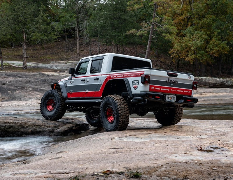 Bushwacker 10928-07 2020 Jeep Gladiator Launch Edition Flat Style Flares 4pc - Black
