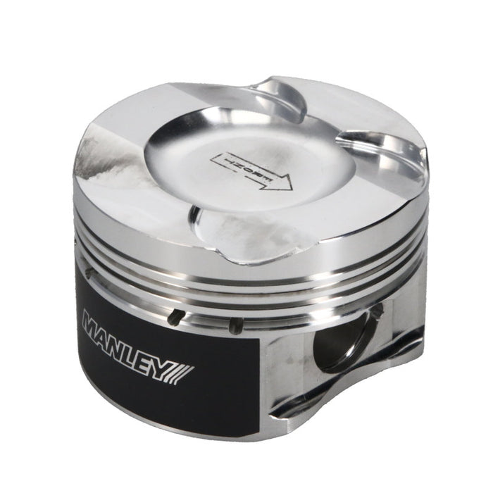 Manley Performance 647005C-6 Manley BMW N55/S55 37cc Platinum Series Dish Piston Set - 84.5mm Bore