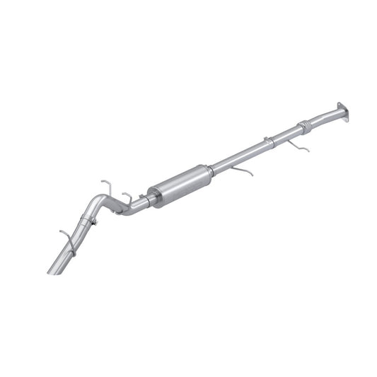 MBRP S5017304 2023 Chevy Colorado/GMC Canyon Stainless Steel 3in Cat-Back, Single High Clearance Rear Exit