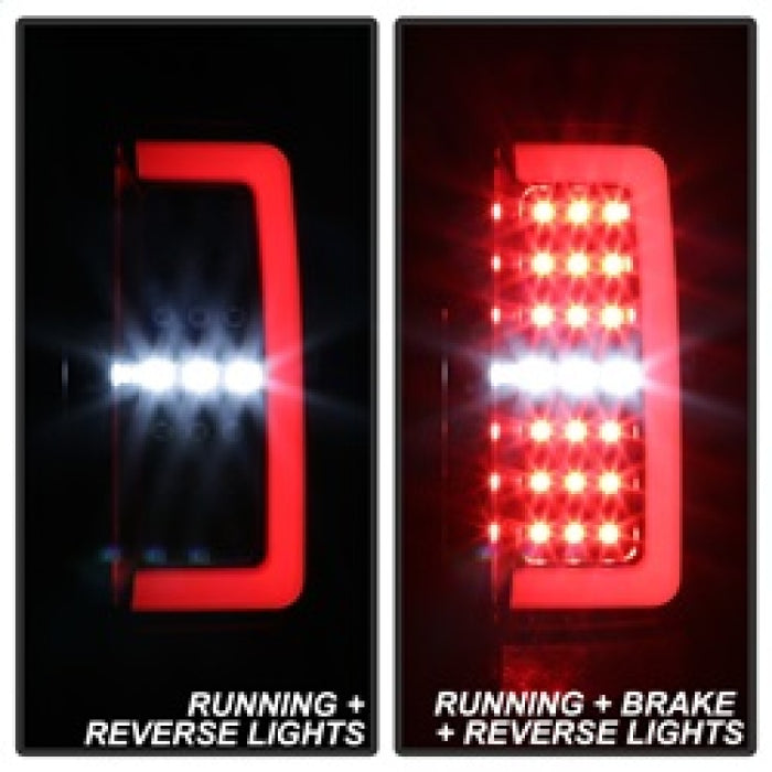 SPYDER 5084576 Spyder Chevy Colorado 2015-2017 Light Bar LED Tail Lights - Black ALT-YD-CCO15-LED-BK