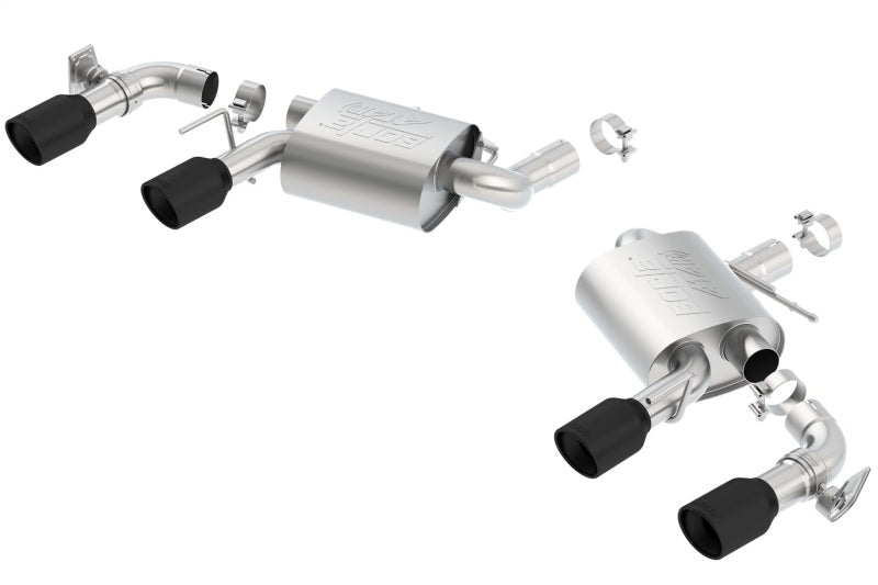 Borla 11925CB 2016 Chevy Camaro V8 SS AT/MT ATAK Rear Section Exhaust w/ Dual Mode Valves Ceramic Black