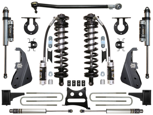 ICON K63154 2017+ Ford F-250/F-350 4-5.5in Stage 4 Coilover Conversion System