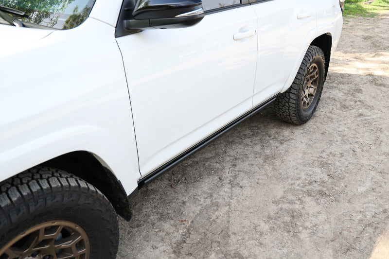 Go Rhino 20442568PC 14-23 Toyota 4Runner 4dr E-BOARD E1 Electric Running Board Kit (No Drill) - Tex. Blk