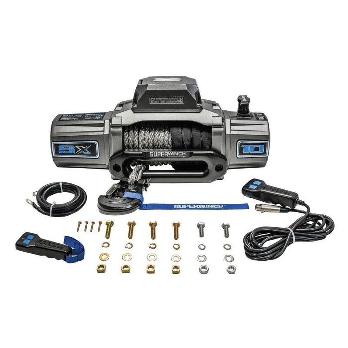 Superwinch 1710201 10000 LBS 12V DC 3/8in x 80ft Synthetic Rope SX 10000 Winch