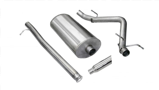 CORSA Performance 24905 Corsa 2010-2013 Chevrolet Silverado Ext. Cab/Std. Bed 1500 4.8L V8 Polished Sport Cat-Back Exhaust