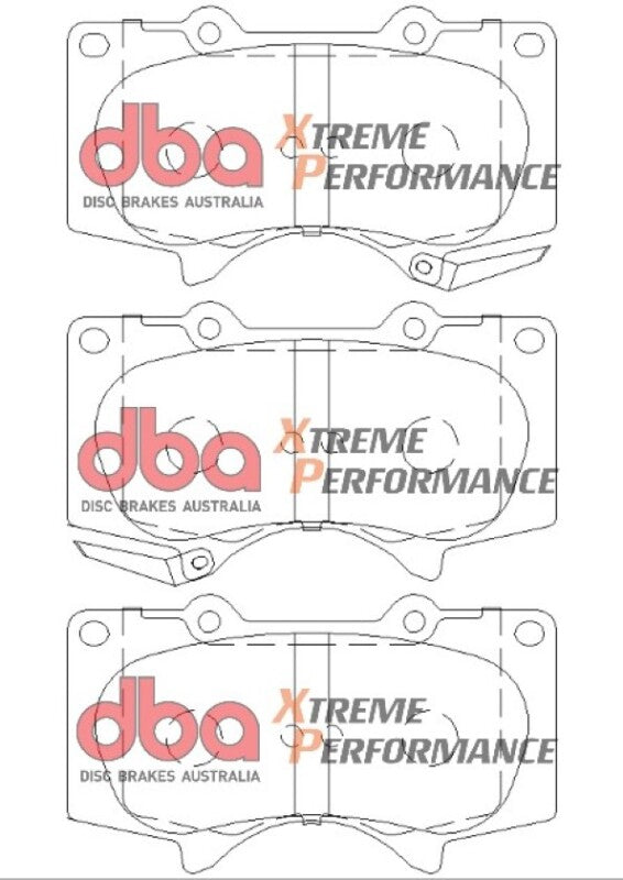 DBA DB1482XP 2015 Toyota Tacoma XP650 Front Brake Pads